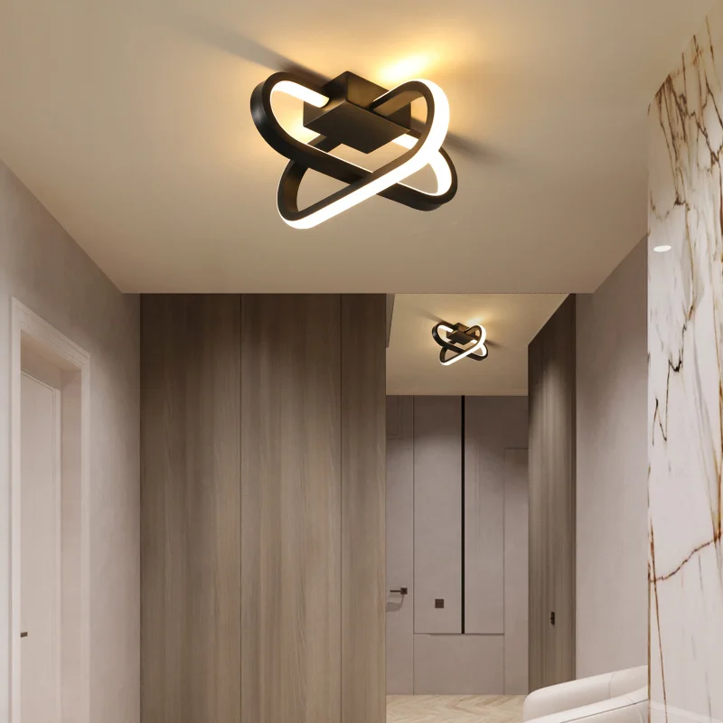 

Modern LED Aisle Ceiling Lights For Wardrobe Corridor Balcony Foyer Lamp lighting Acrylic Decoration Home Do Shine Fixture
