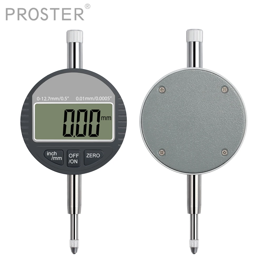 

Цифровой зонд чном диаметре, диапазон измерения 0-12,7 мм/0,5 дюйма, цифровой электронный циферблатный индикатор, измерительный инструмент