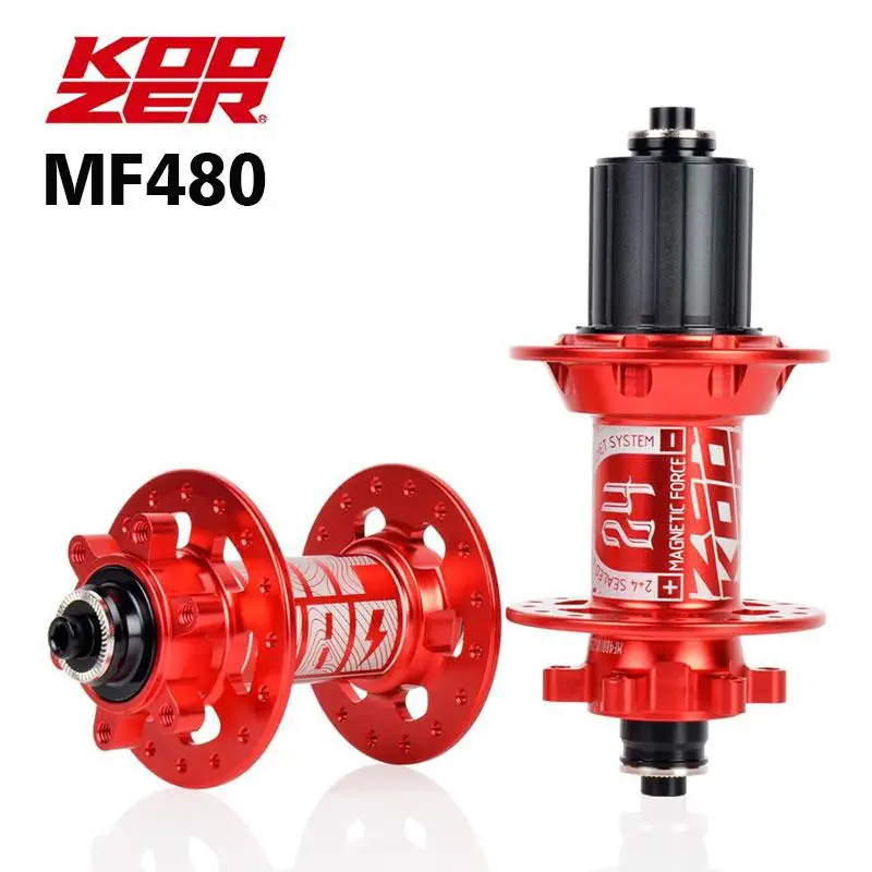 Передняя велосипедная ступица KOOZER MF480 Задняя Ступица набор 2/4 подшипников 24 т