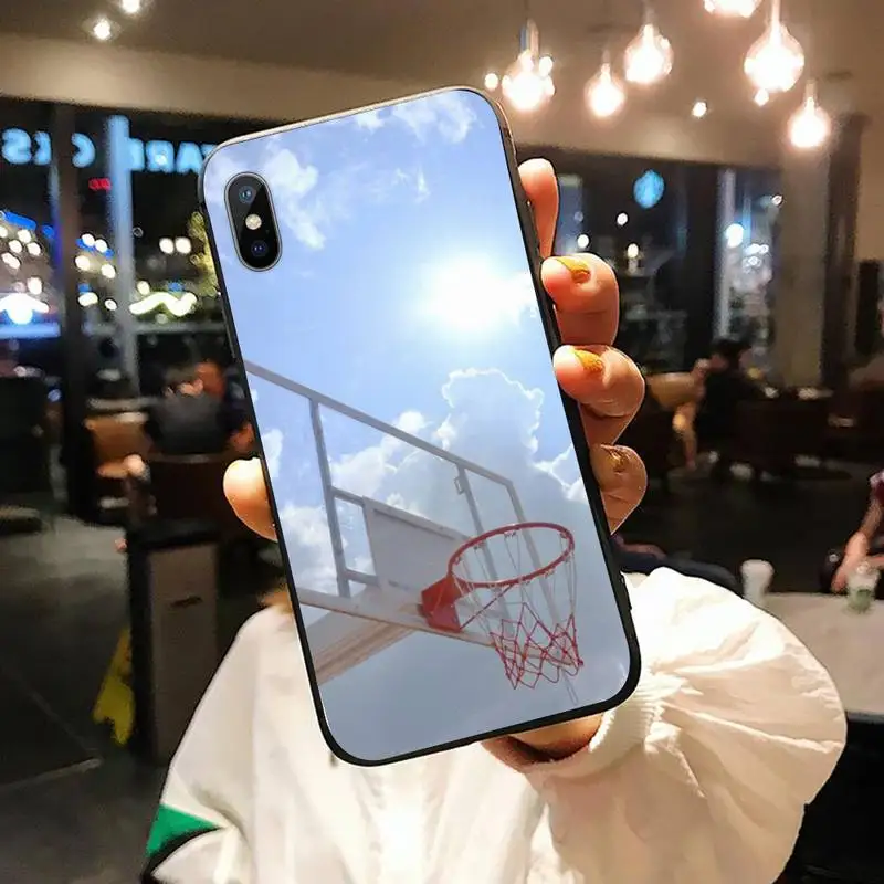 

Basketball hoop sports high quality Phone Case cover for iPhone 11 12 pro XS MAX 8 7 6 6S Plus X 5S SE 2020 XR