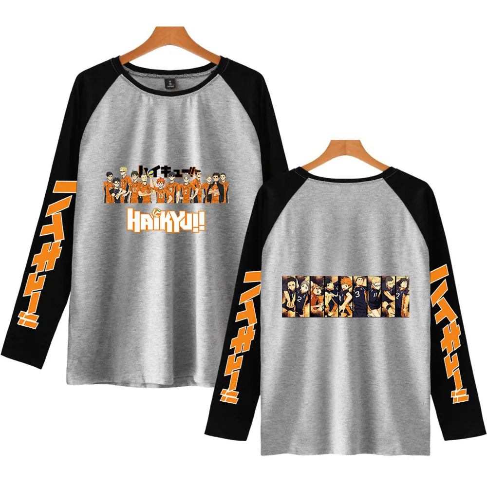 

Haikyuu T Shirt Anime Mens Tops Kenma Kozume Top Long Sleeve Casual Men T-shirt Women Clothes Streetwear