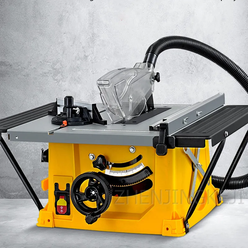 

8 Inches Multifunction Woodworking Table Saw Floor Saw Electric Cutting Machine Miter Cut Panel Saw Flip Saw Home Dust-Free Saw