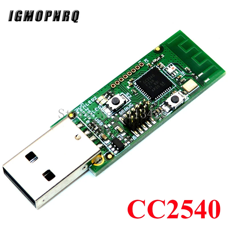 CC2531 Беспроводной Zigbee CC2531 CC2540 анализатор голых пакетов модуль Zigbee эмулятор CC отладчик CC1110 Smartrf04eb - Цвет: CC2531