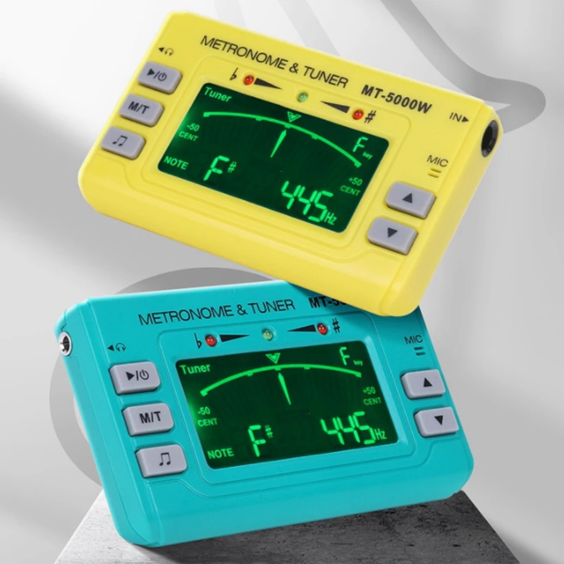 

3 в 1 Цифровой метроном тюнер портативный инструмент метроном тюнер для гитары пианино, саксофон труба флейта