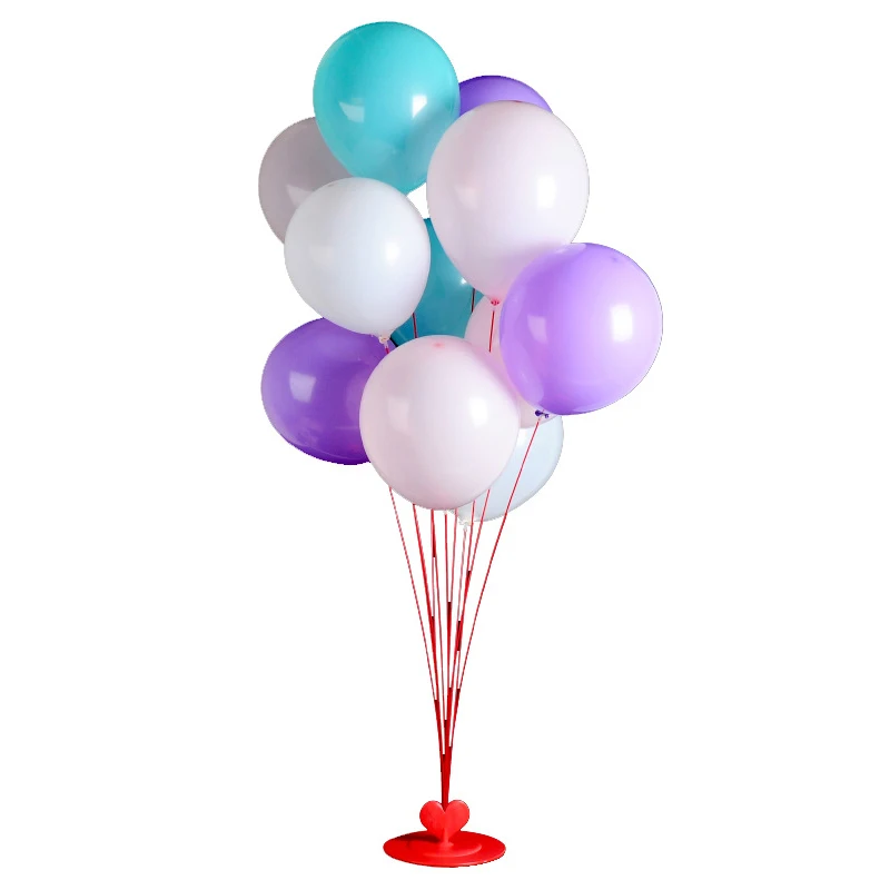 1 набор пластиковых воздушных шаров колонна-подставка настольная подставка