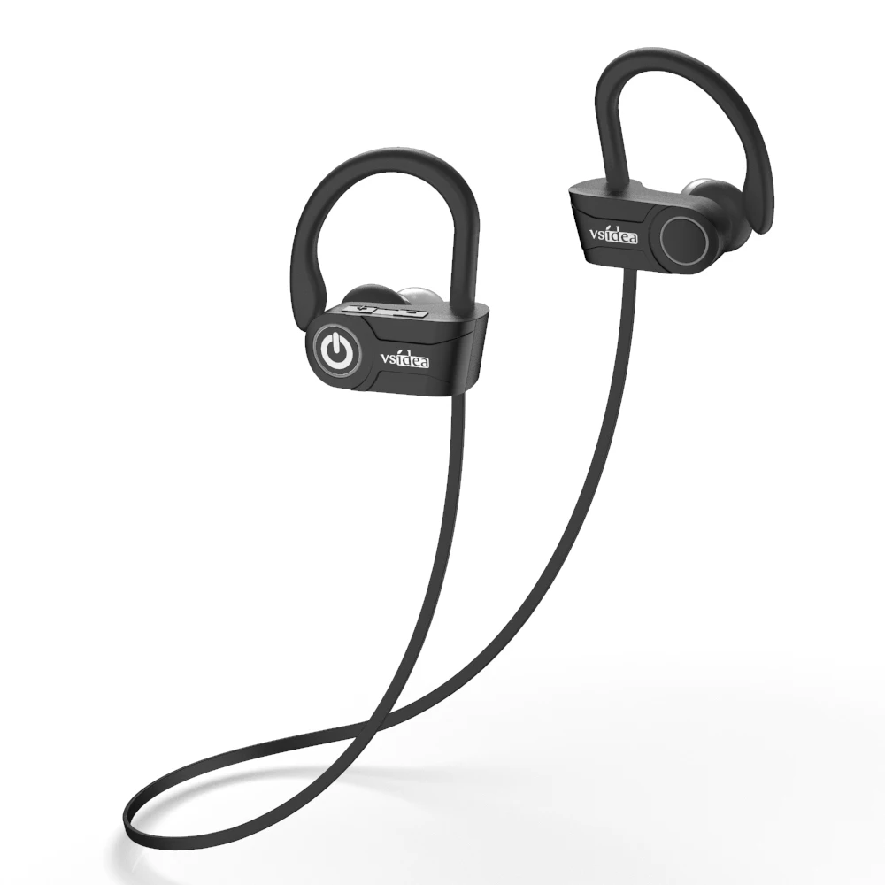 

Hanging ear wireless music earphones waterproof, dustproof, heavy bass stereo motion does not fall Bluetooth 5.0 high quality