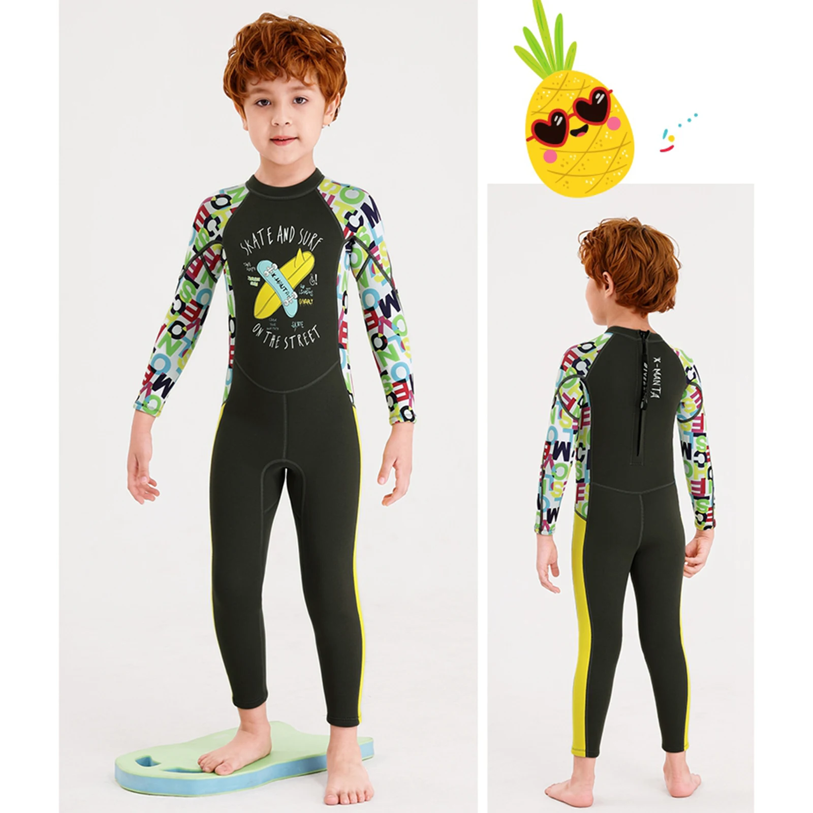 Неопреновый Цельный купальник гидрокостюм 2 5 мм полноразмерный пляжный