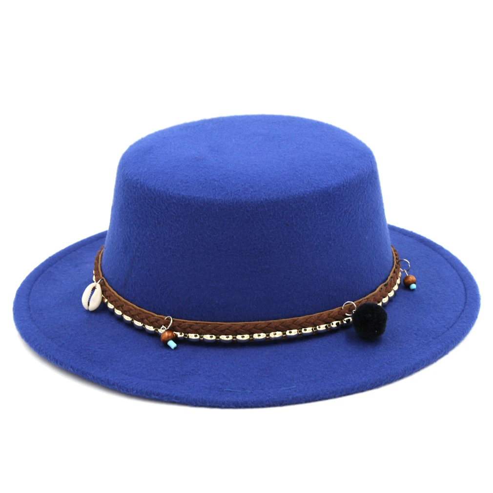 Шляпа-котелок из смеси шерсти для мужчин и женщин 56-58 см | Аксессуары одежды