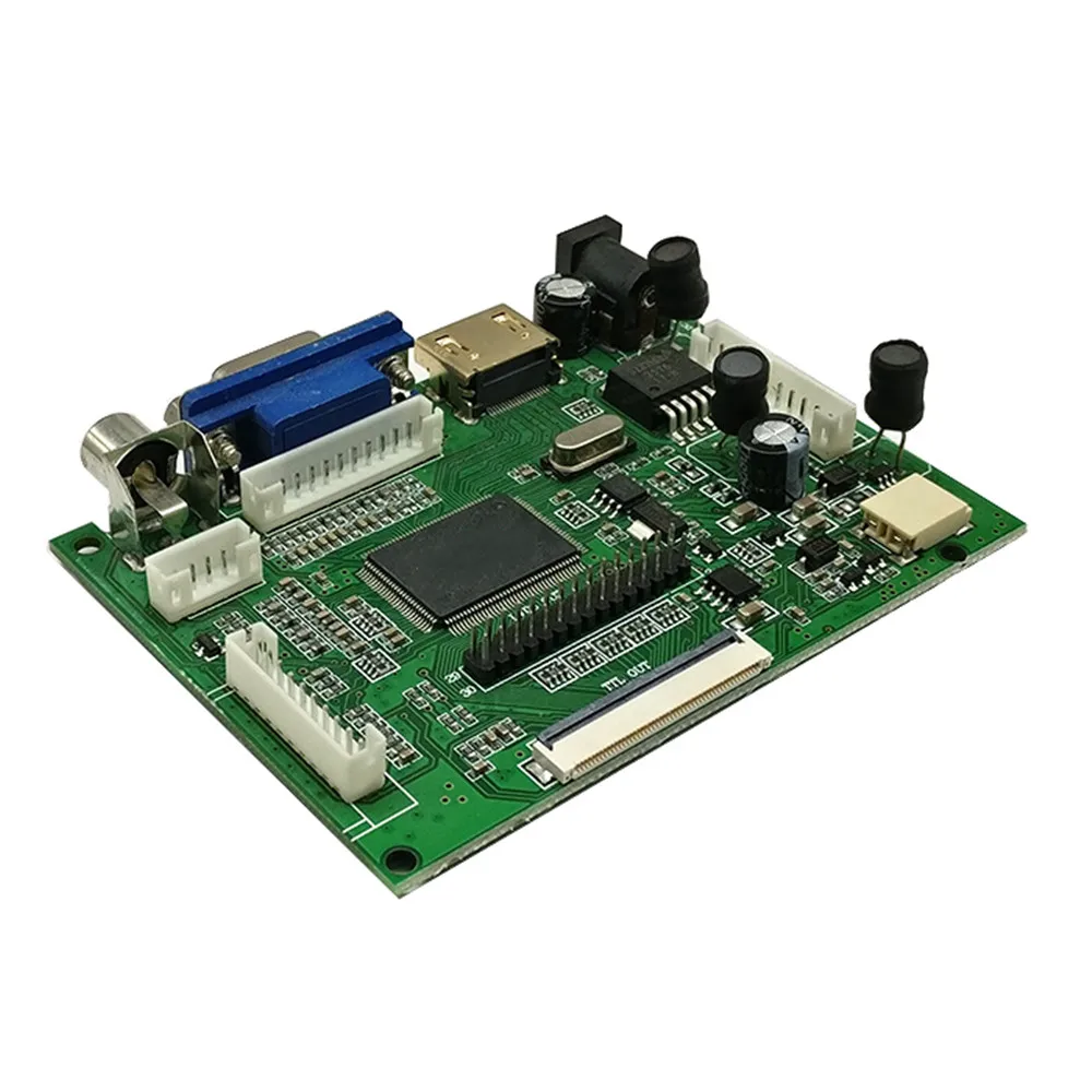 HDMI VGA av экран модуль дисплея для Pcduino Banana Pi без cluding 7 дюймов Raspberry IPS LCD|Интегральные