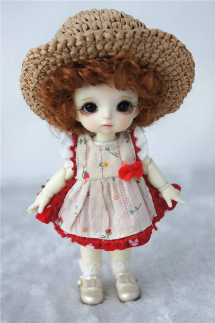 JD522 1/8 1/6 милый курчавый BJD синтетический парик для куклы мохеровый костюм Размер