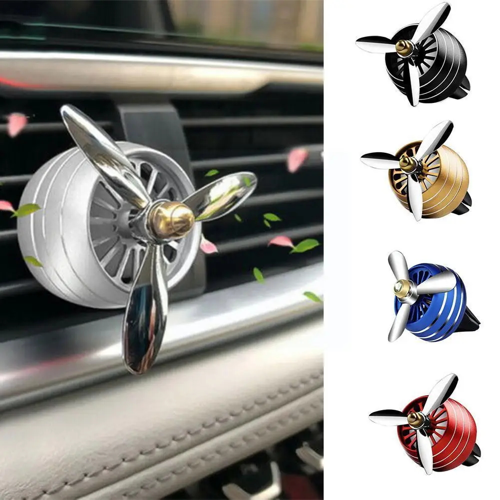 

Автомобильный освежитель воздуха с пропеллером, декоративный зажим для вентиляционных отверстий, компактный и легкий алюминиевый сплав C3b6