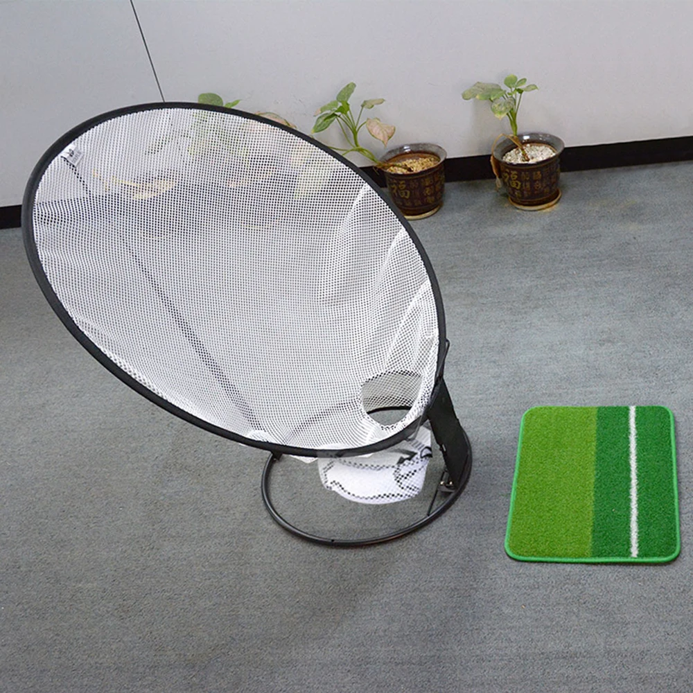 

Golf Training Net Golf Chipping Practice Net Target Cutter Practice Network for Indoor Outdoor Golf Sports