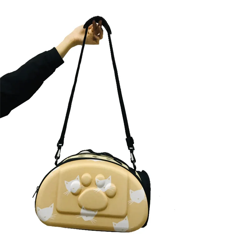 Специальный зазор Сумка-переноска для кошек маленькая собака на открытом