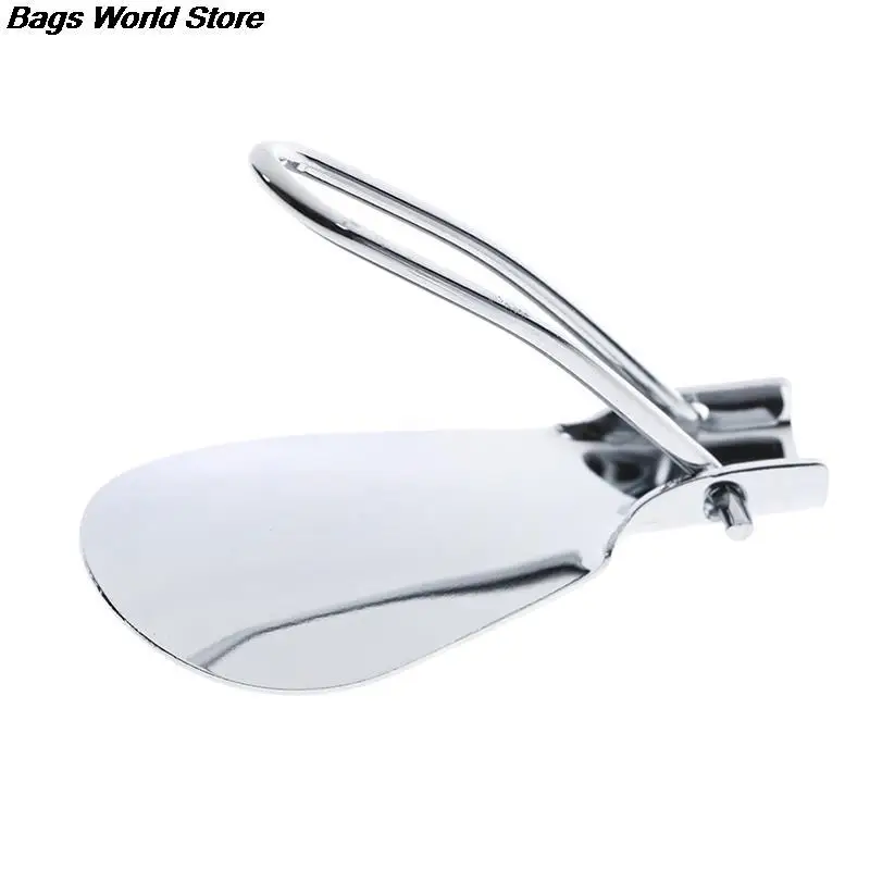 Модный портативный рожок для обуви металлический складной прочный из