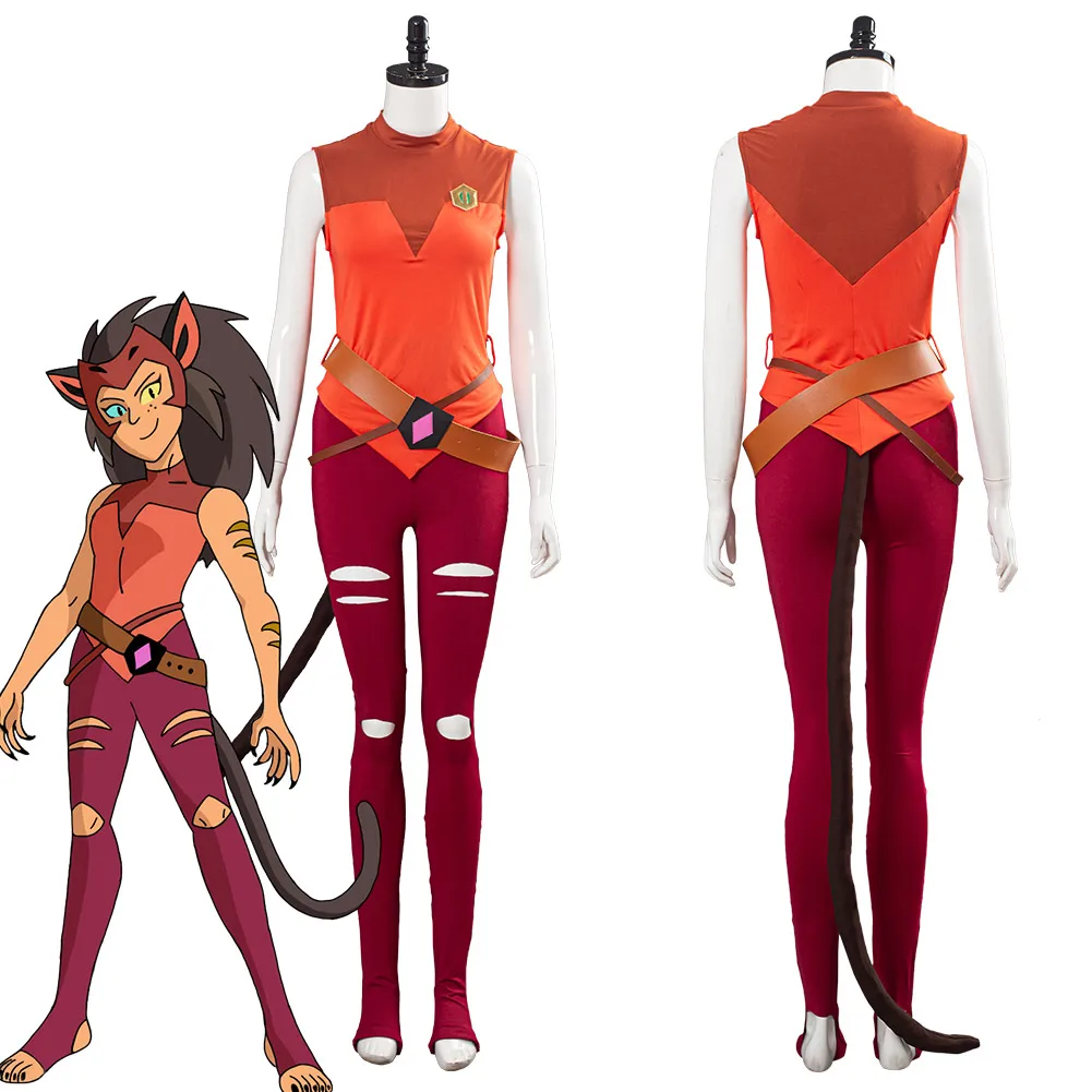 

She-Ra - Princess of Power Catra Cosplay Costume Women Uniform Outfits Halloween Carnival Costumes