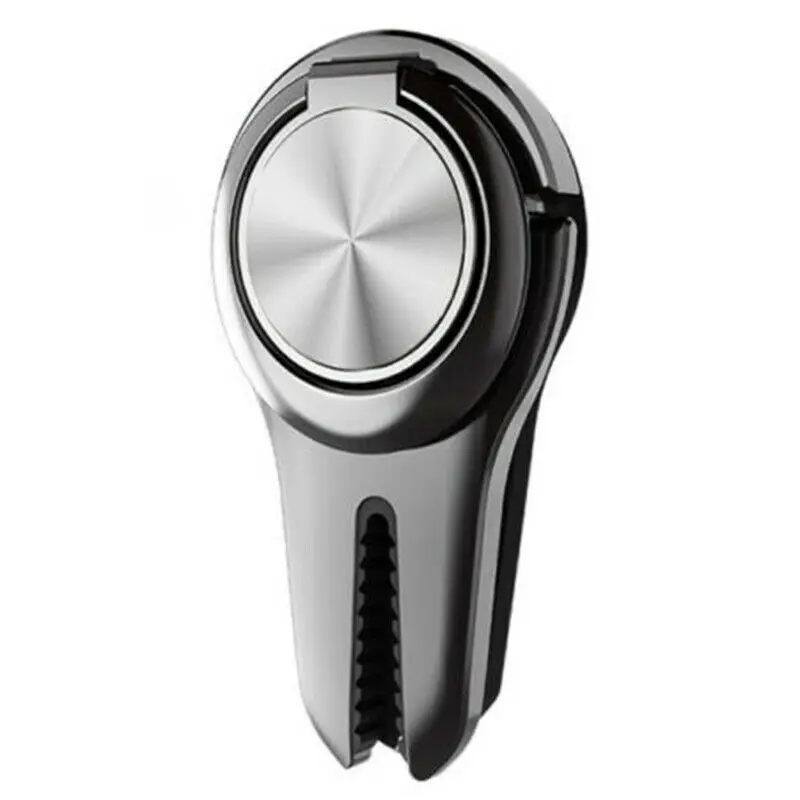 2 Styles Car Air Vent Clip Multipurpose Ring Stand Mobile Phone Magic Bracket In Cradle Metal Desktop Holder | Мобильные телефоны и