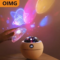 550ml usb aromatherapy air humidifier with projection lamp rechargeable 2000mah battery wireless essential oil aroma diffuser