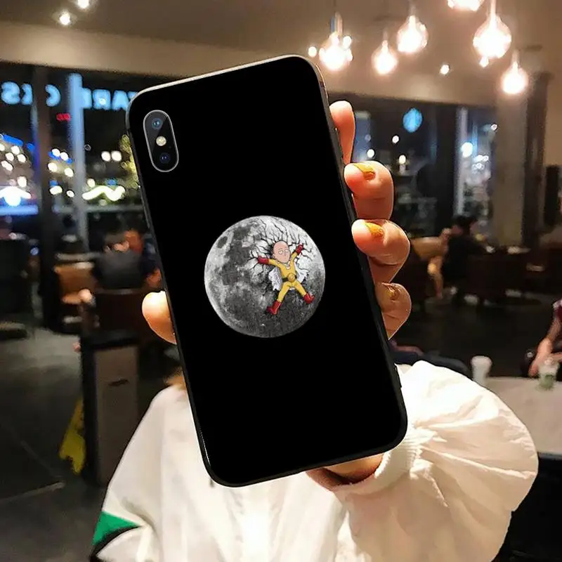 

Anime One Punch Man Phone Case for iPhone 11 12 pro XS MAX 8 7 6 6S Plus X 5S SE 2020 XR