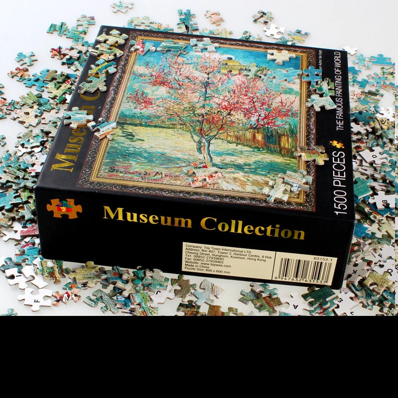 Новые Пазлы 1500 штук 60x80 см пазлы для взрослых детей развивающие праздничные