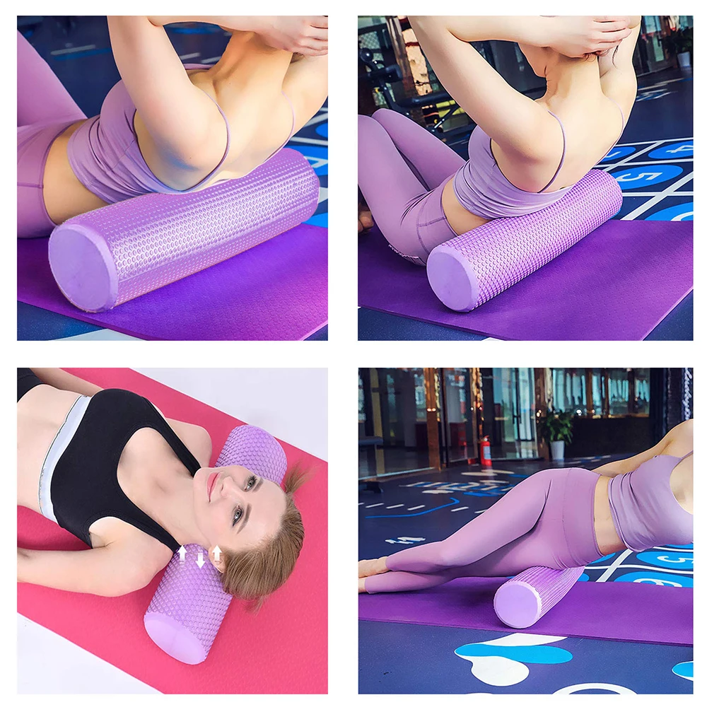 

45cm Yoga Foam Roller High-density EVA 3d Muscle Roller Self Massage Tool for Gym Pilates Yoga Fitness Gym Equipment