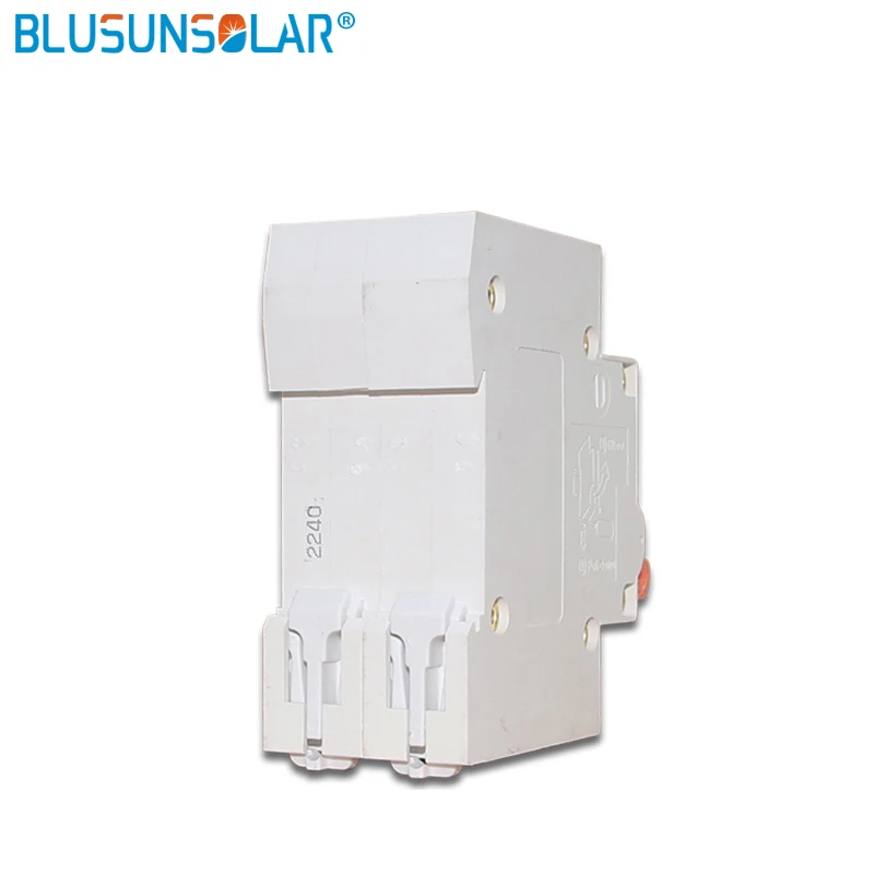 1 шт. 2 Pole16A/32A/50A/63a DC250V 500V MCB DC Автоматический выключатель солнечной энергии