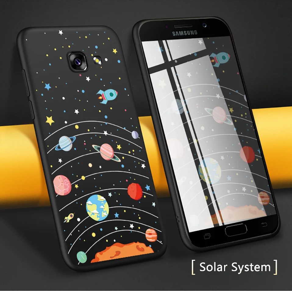 ASINA силиконовые чехлы для samsung Galaxy A5 мультфильм милый 3D рельефный чехол для Galaxy S8 S9 S10 плюс A6 A7 A8 J7 J8