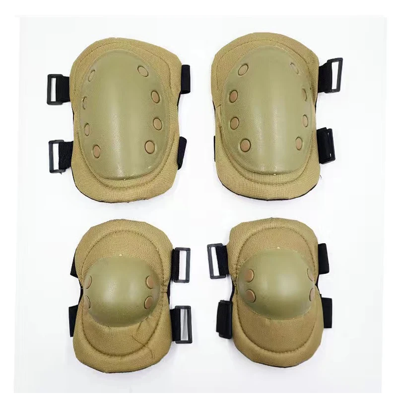 Набор защитных налокотников для взрослых тактическая Боевая защита колена и