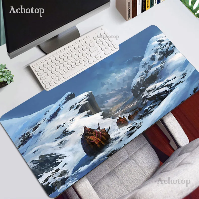 

70x30cm Gaming Mousepad for Deep Spirited Away Laptop Gamer Soft Mousepad Gaming Mouse Pad Large Locking Edge Keyboard Deak Mat