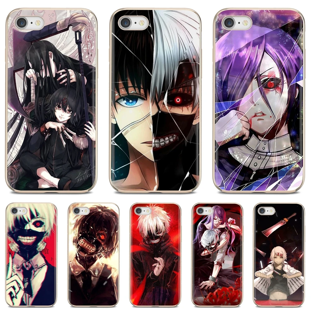 

Ghoul-Hot-Anime-Tokyo Soft Case Cover For iPhone 10 11 12 Pro Mini 4S 5S SE 5C 6 6S 7 8 X XR XS Plus Max 2020