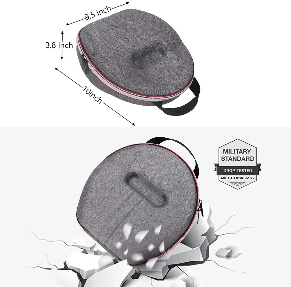 

Hard Carrying Headphone Case for PS5 Pulse 3D Wireless Headset, Extra Room for PlayStation5 Gameing Remote