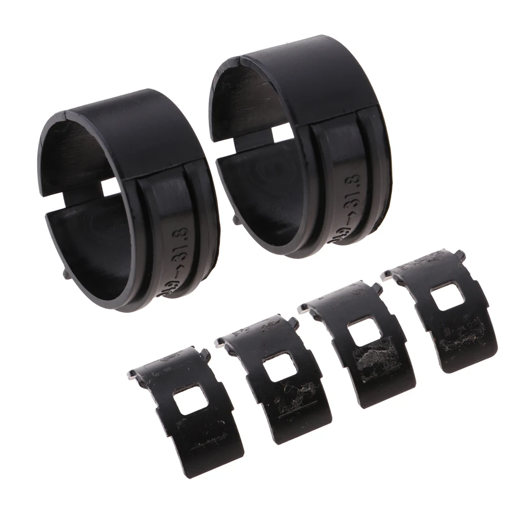 2 пары велосипед передний переключатель зажим адаптер Редуктор 34 9 мм до 31 8 MTB