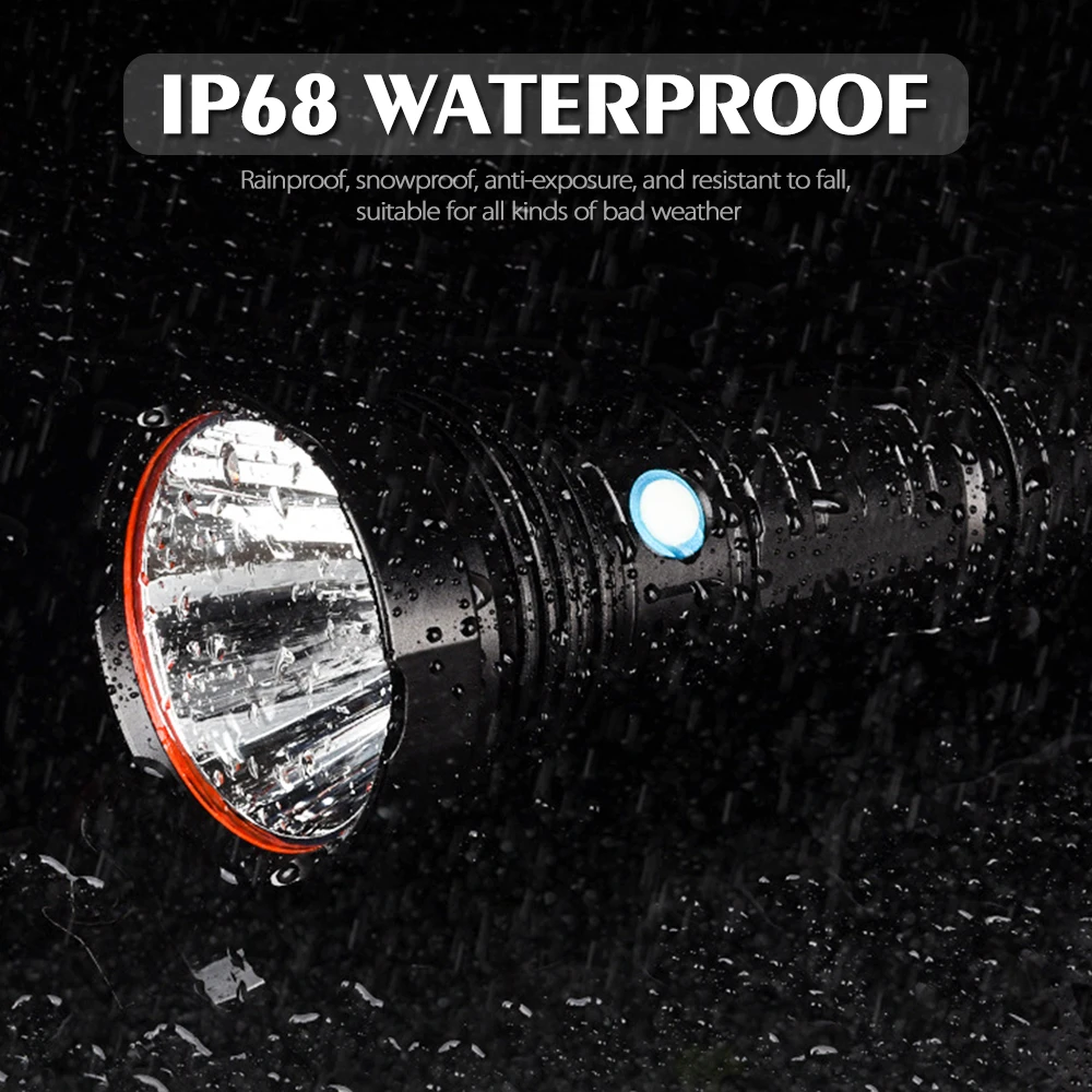 Самый мощный G2 СВЕТОДИОДНЫЙ фонарь-прожектор водонепроницаемый фонарь USB