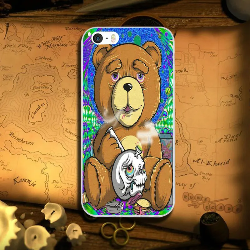 Сорняк лист мягкий чехол из искусственной кожи чехлы для мобильных телефонов iPhone