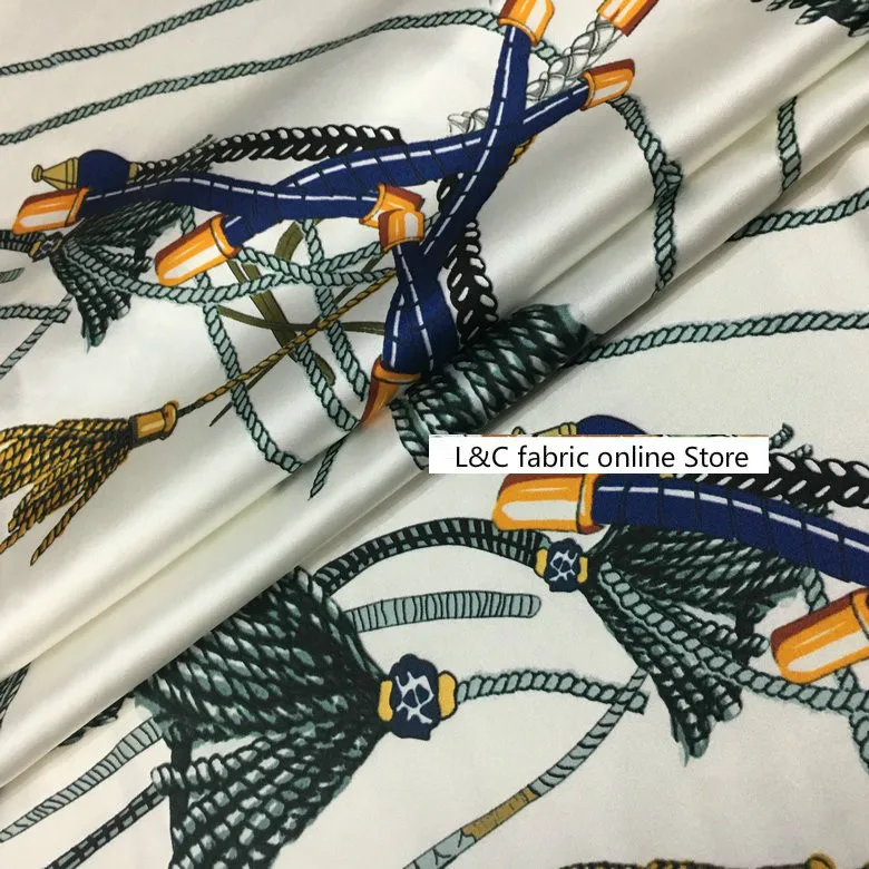 Европейская и американская Фирменная цепочка для струйной печати тяжелый шелк