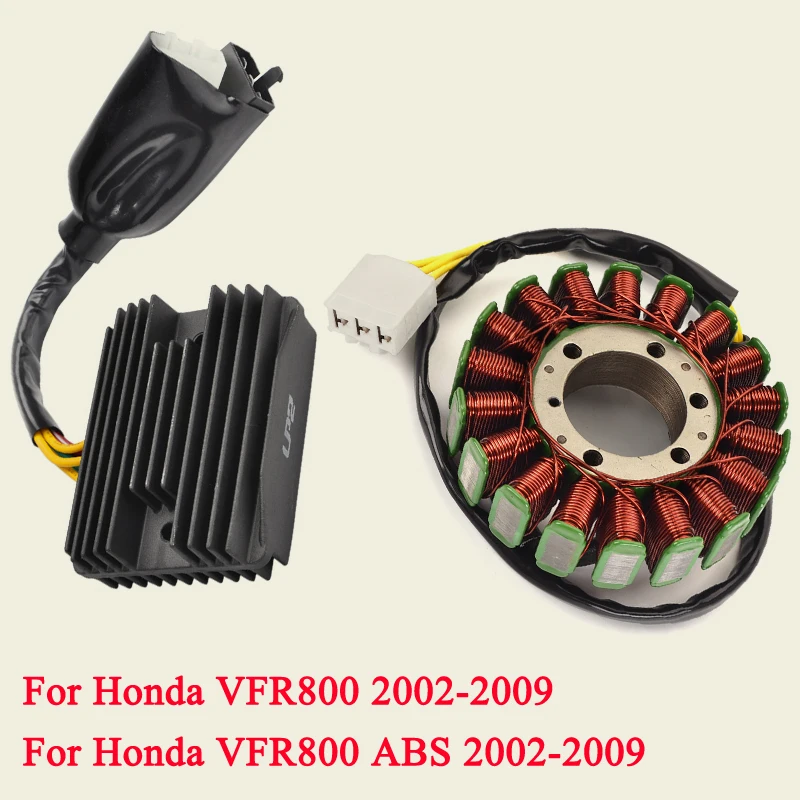 Для Honda VFR800 VFR 800 2002 2003 2004 2005 2006 2007 2008 2009 выпрямитель регулятора напряжения + катушка