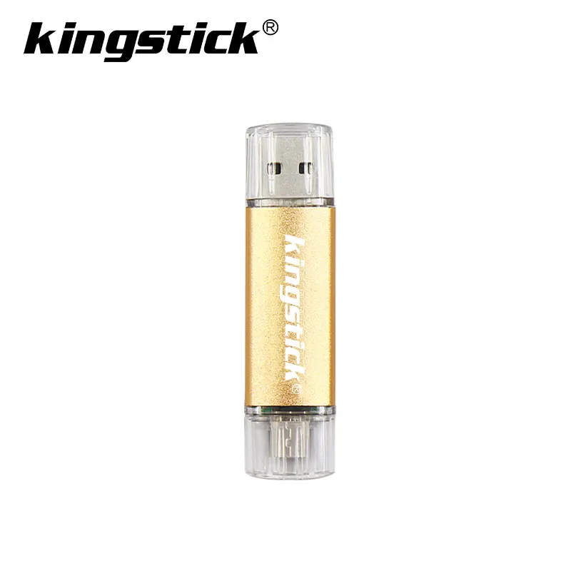 CHAMPAGNE Цветная флеш-карта памяти OTG USB 16 ГБ 32 ГБ Флешка 4 Гб 6 ГБ 64 Гб u-диск USB флеш-накопитель для компьютера/телефона Android - Цвет: CHAMPAGNE