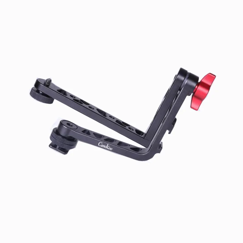 Оборудование для фотосъемки алюминиевый аксессуар двойной L кронштейн