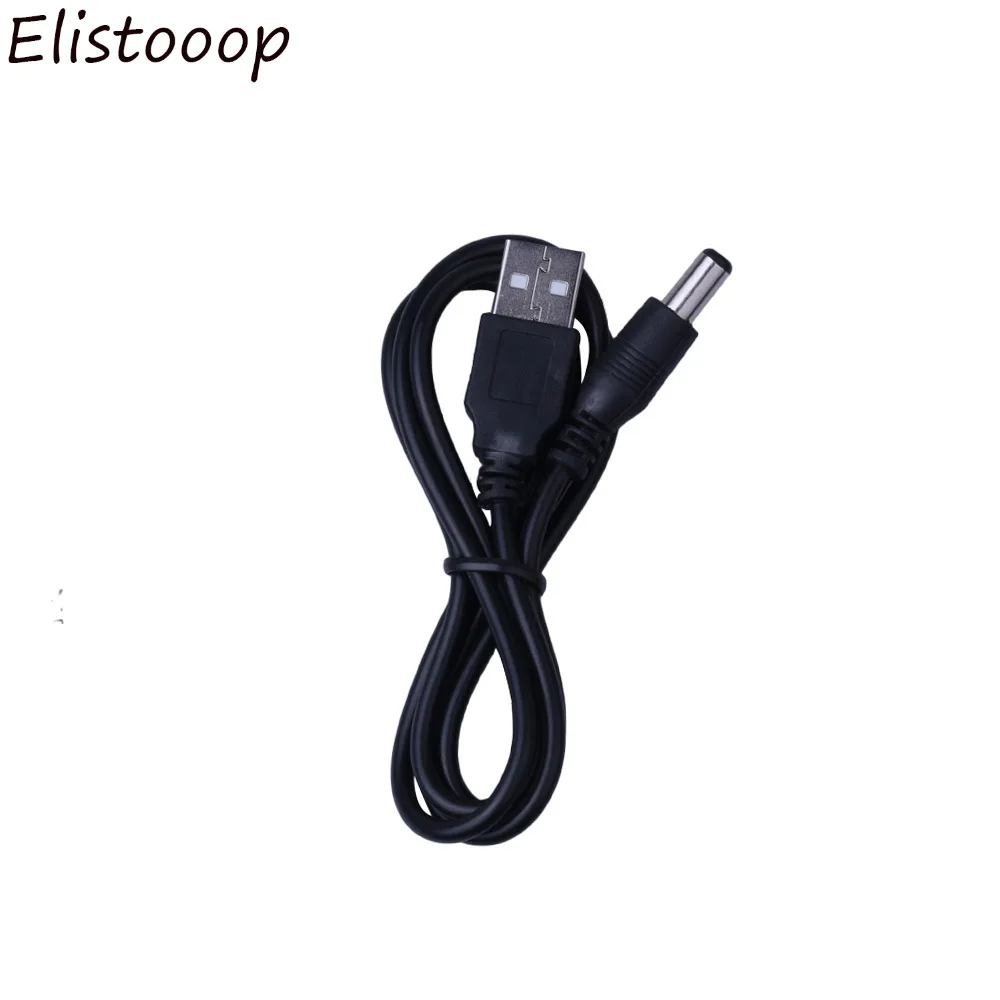 Кабель питания Elistooop с USB на DC 5 мм В штекер usb разъем зарядный кабель для