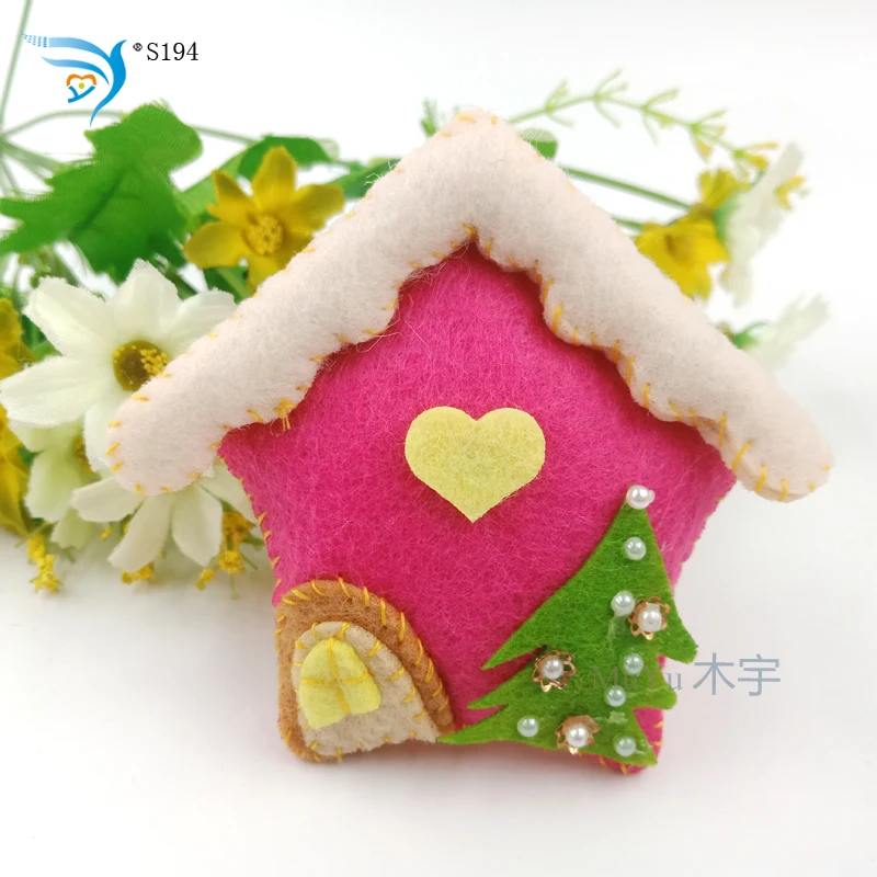Красный Рождественский House-S194 DIY деревянные штампы/режущий инструмент штампы/скрапбукинга формы