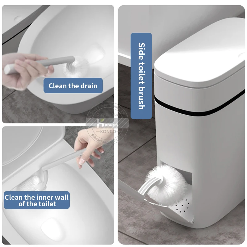 Набор щёток для мусора и туалета Konco банки ведро щётка с держателем ванной