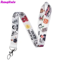 ransitute r501 the office lanyard multi function mobile phone key strap rope lanyard neckband mobile phone decoration