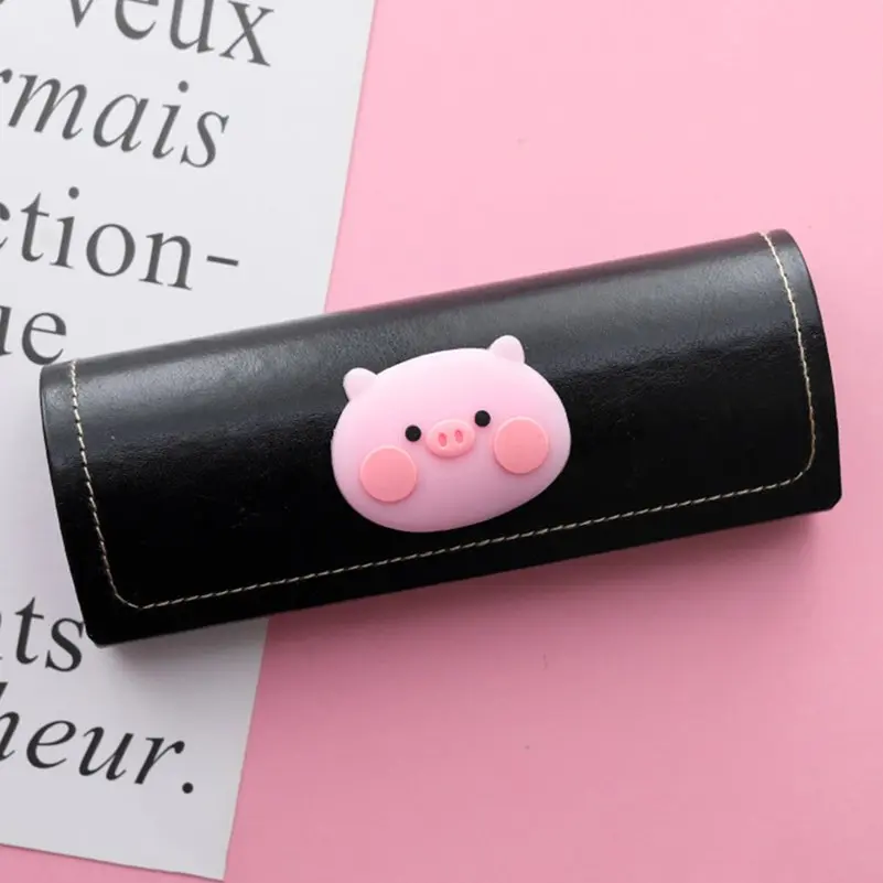 Новинка 1 предмет платье для девочек Портативный футляр очков из искусственной