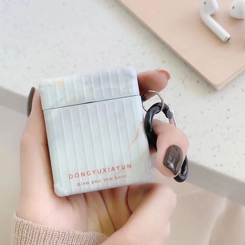 Style 1 Модный камуфляжный чехол для наушников для Apple Airpods 1 2, защитный силиконовый чехол, беспроводная bluetooth-гарнитура, чехол для зарядки - Цвет: Style 1