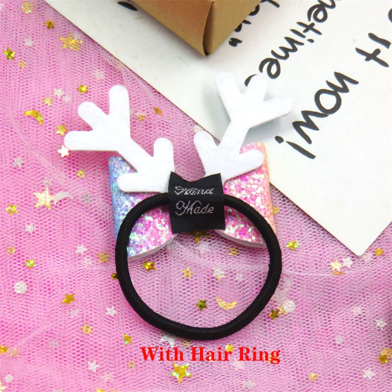 1 шт. детская эластичная повязка для волос с блестками |