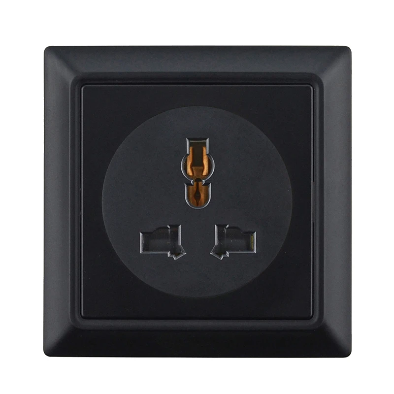 

Avoir Universal UK IRL MYS SGP Standard Plug Socket USB Charging Port Wall Power Outlet Outlet Plastic Retro Panel