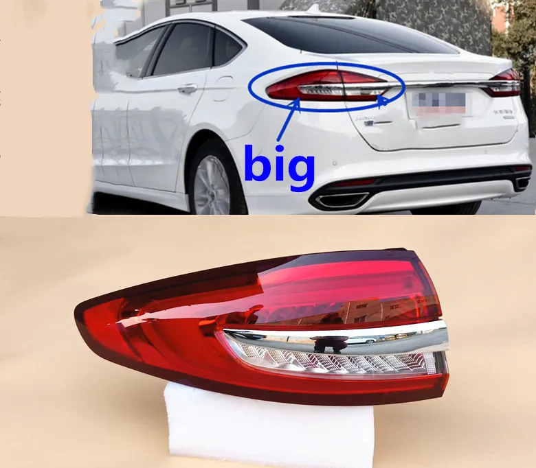 Стайлинг автомобиля для Ford Mondeo Fusion задний фонарь 2017 2018 2019 светодиодный ДХО +