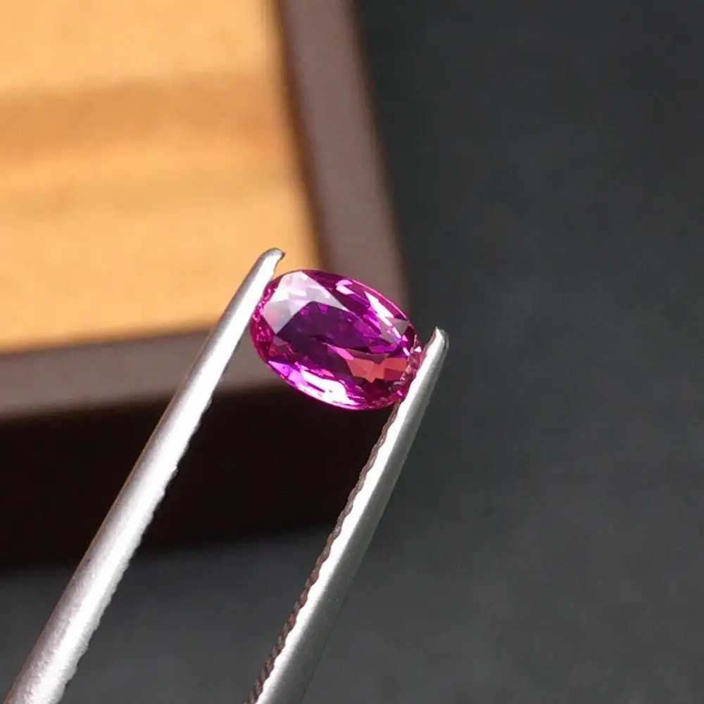 L512 розовый сапфир 0 54ct натуральный нетеплый Сапфир ШриЛанка свободные