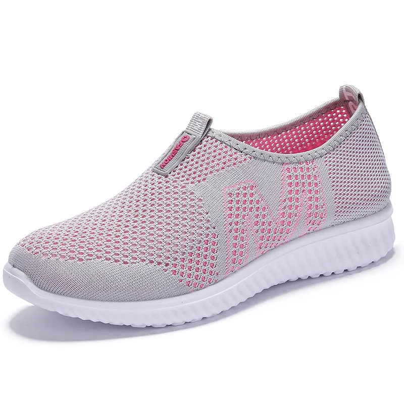 Женские сетчатые туфли на плоской подошве повседневные весна-осень | Обувь
