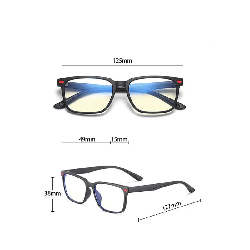 

Seemfly Ultralight Anti-blue Light TR90 Children Glasses Frame Girls Optical Computer Goggle Kids Full Frame Eyeglasses
