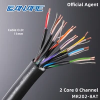 canare mr202 8at audio microphone cable recording studio cable sheathed wires 2 core xlr multi channel line signal wire db25